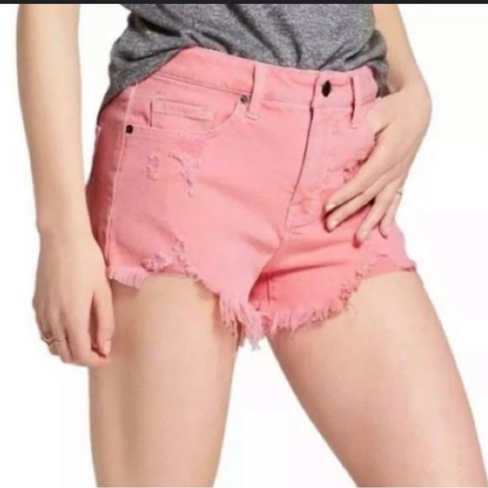 NEW! Mossimo High Rise Short Shorts - 4